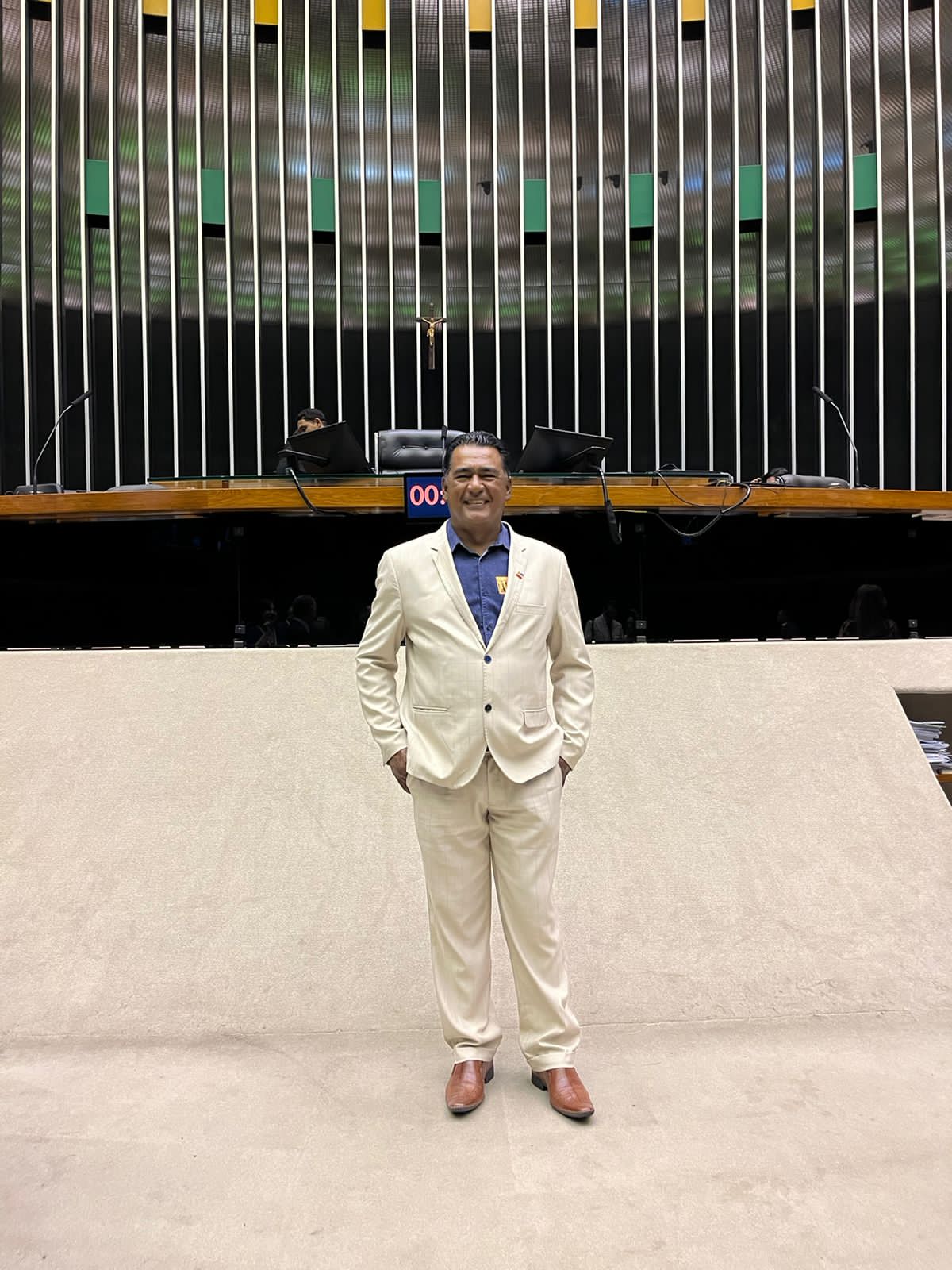 Dr. Paulo César do Nascimento, no plenário da Câmara dos Deputados